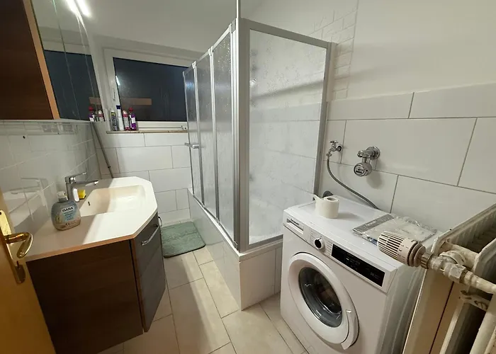 アパート 4z 8b Balkon Kueche Wasch ライネ